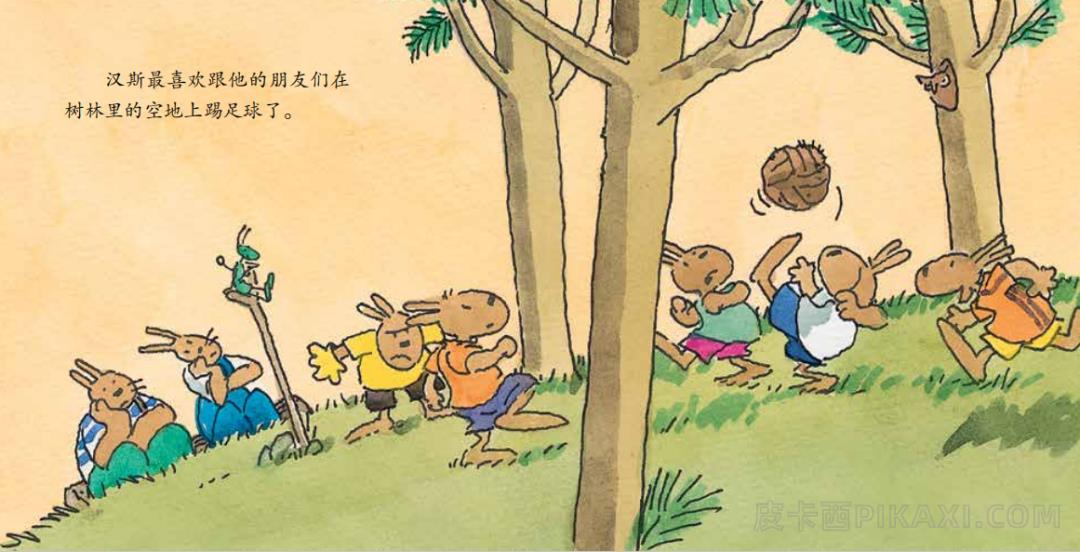 《汉斯的新球》内容图片展示