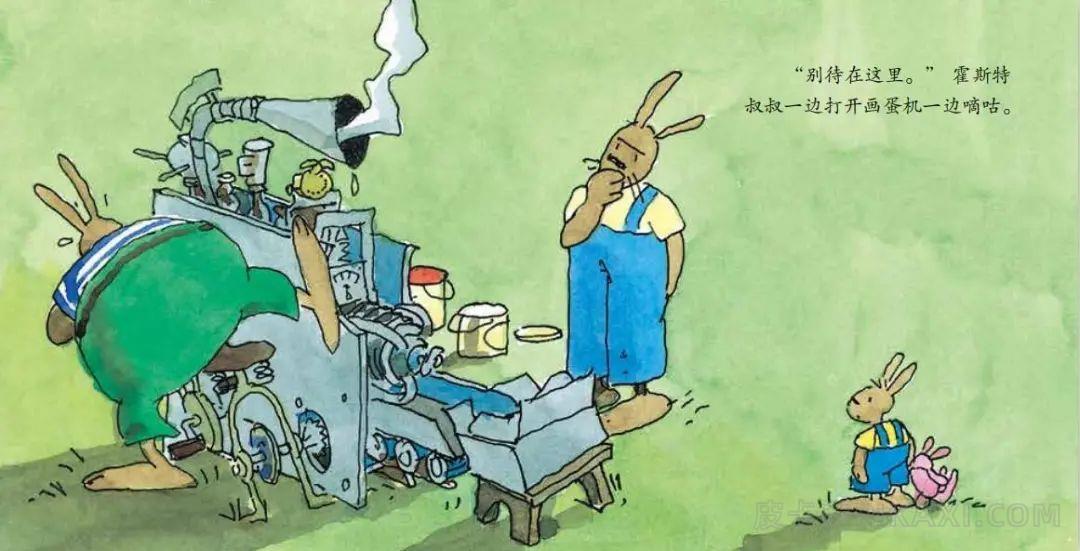 《爱画画的兔子》内容图片展示