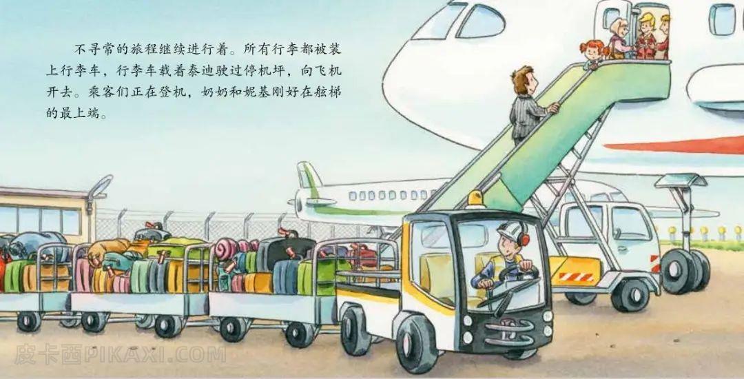 《泰迪坐飞机去度假》内容图片展示